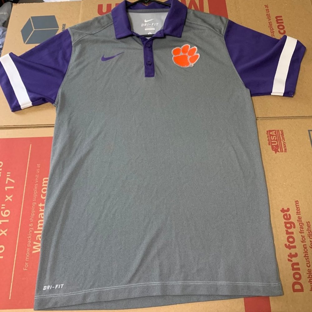 Mens Nike Clemson Polo
